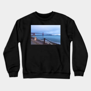 Golden Gate at Dawn Crewneck Sweatshirt